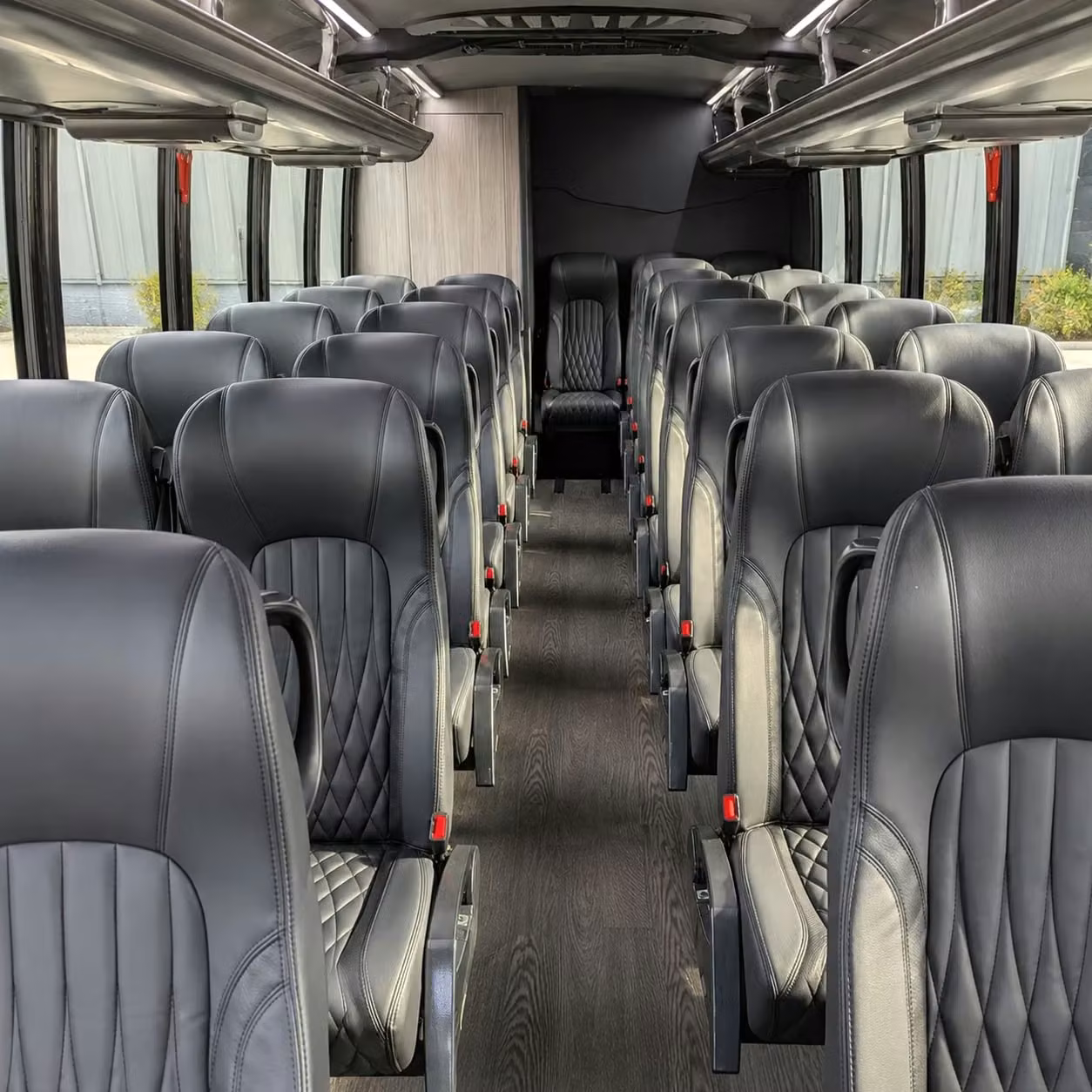 25 passenger minibus inside