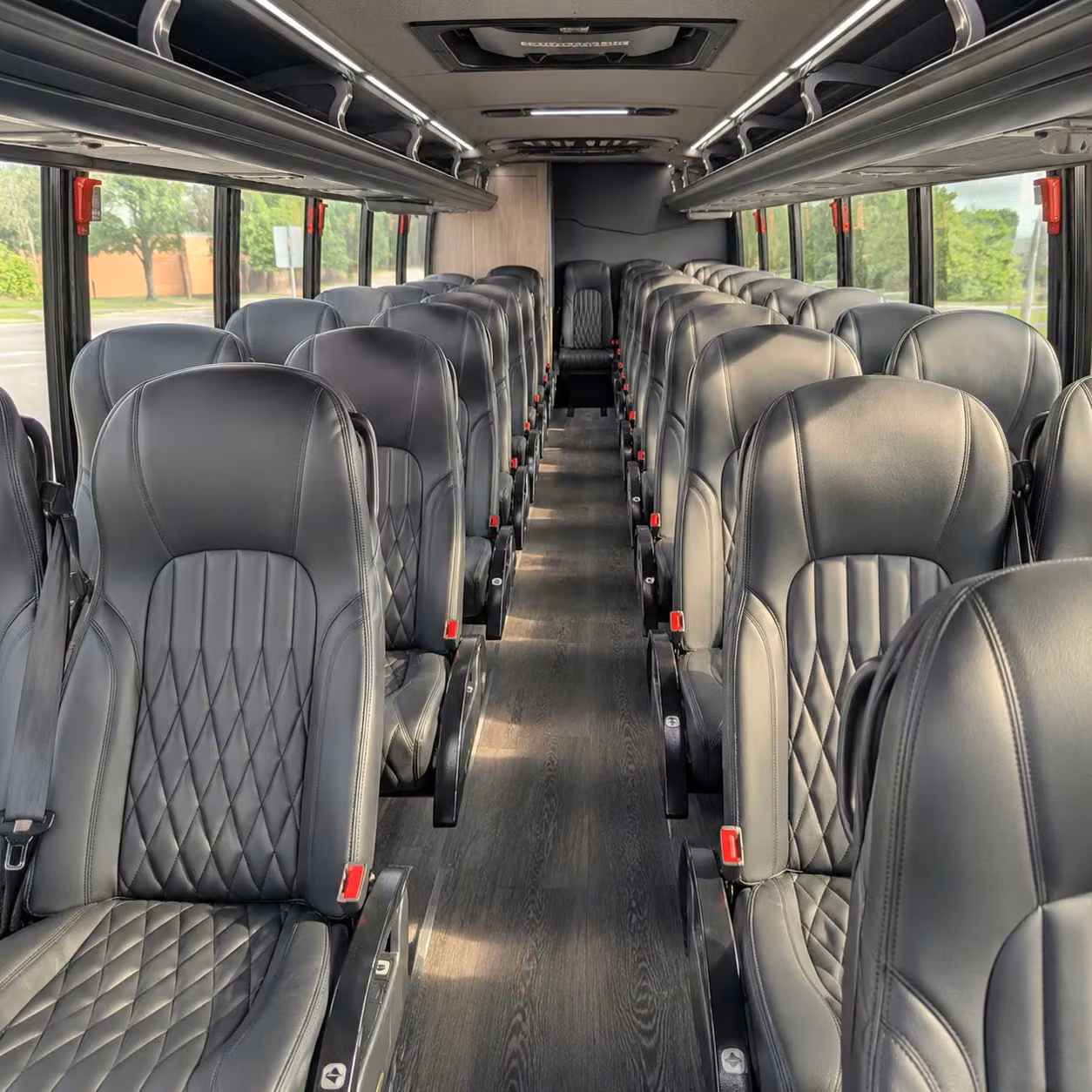 30 passenger minibus inside
