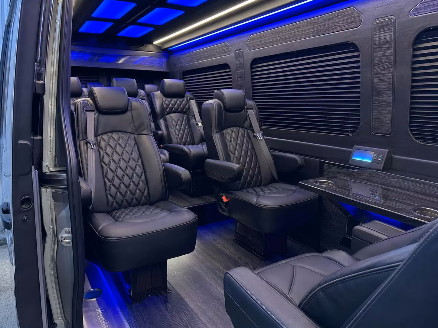 sprinter van transportation for groups and events across bakersfield