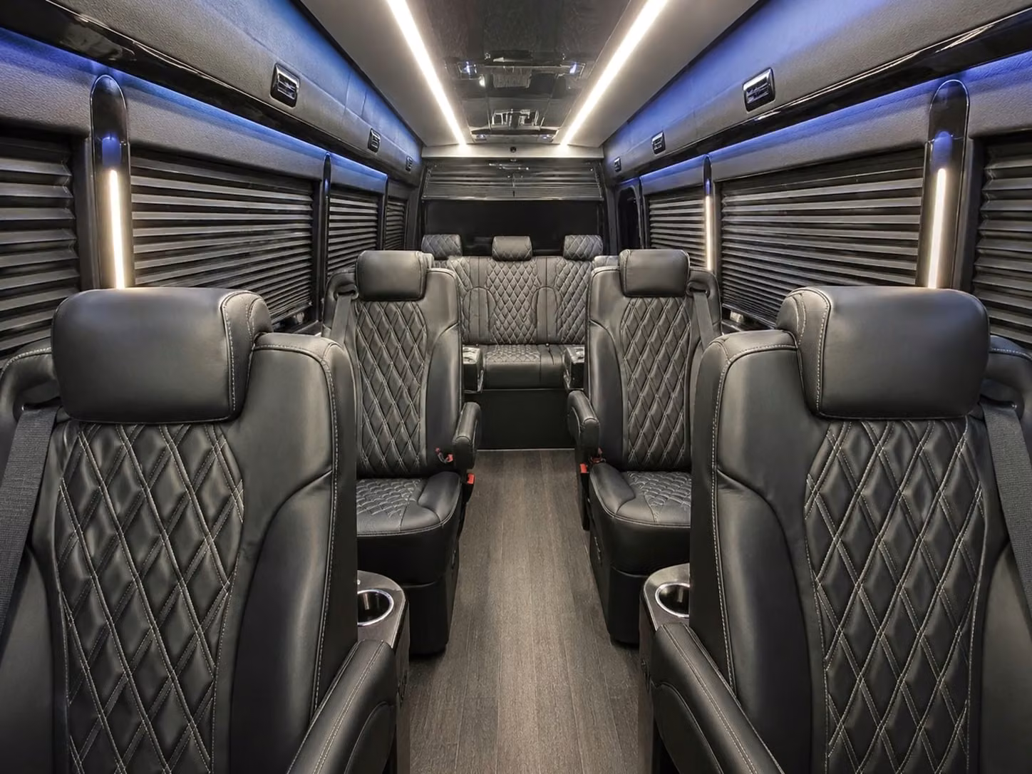 sprinter van with driver interior