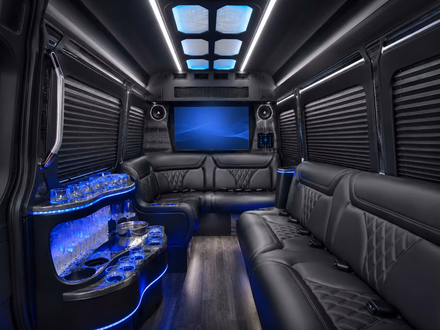 this is how groups get to out of town concerts from bakersfield without the headache